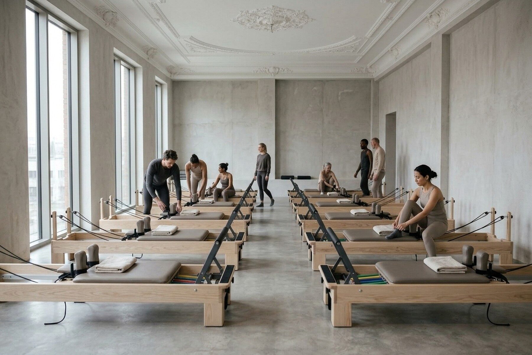 Tensile Mitte, inside the studio